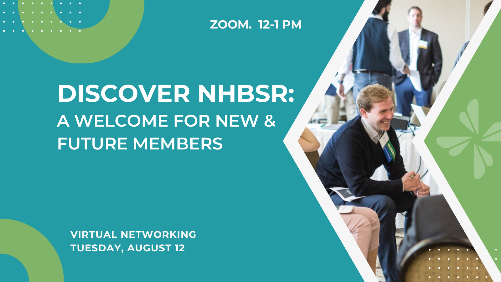 member welcome and virtual networking